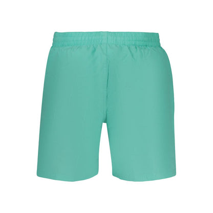 Swim Shorts by Nike for men in polyester azzurro & signature showcases a sculptural silhouette, expertly capturing the sophisticated essence of the sculptural Men's Polyester Swim Shorts design for a premium poolside look.