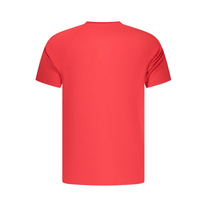 T-Shirt by Nike for men in polyester red features an edgy silhouette, meticulously detailed with a sophisticated and for a truly edgy finish.