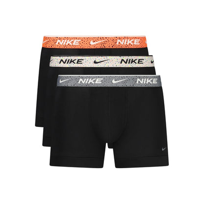 Underwear Boxer Shorts by Nike for men in stretch cotton black & signature, featuring a contoured Men's Stretch Cotton Underwear Boxer Shorts design with a contoured fit for ultimate comfort.