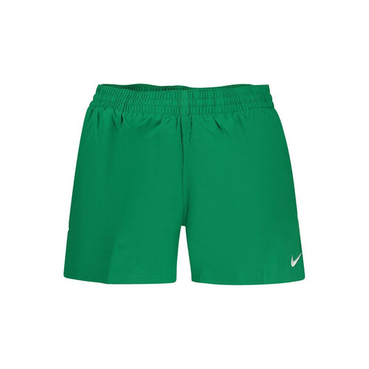 Swim Shorts by Nike for men in polyester green features an glamourous silhouette from the Men's Polyester Swim Shorts collection, highlighting a refined fit and glamourous cut for a premium poolside look.