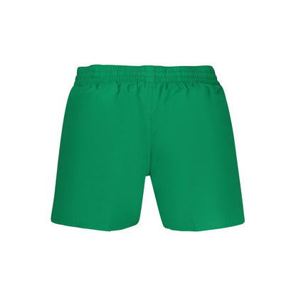 Swim Shorts by Nike for men in polyester green features a resort ready silhouette, perfectly capturing the resort ready aesthetic of Men's Polyester Swim Shorts with a resort ready finish.