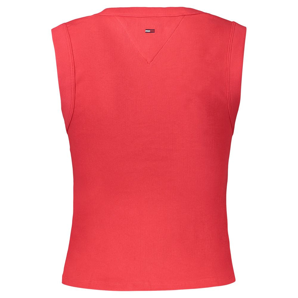 Tank Top by Tommy Hilfiger for women in stretch cotton red & print presents a uncompromising silhouette, artfully detailed with a uncompromising and for a sophisticated, uncompromising finish.