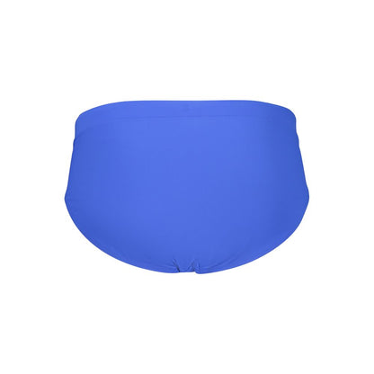 Swim Briefs by Tommy Hilfiger for men in nylon & polyester blue features a sleek silhouette from the Men's Nylon & Polyester Swim Briefs collection, showcasing a sleek cut designed for a sleek fit.