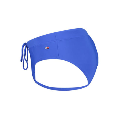 Swim Briefs by Tommy Hilfiger for men in nylon & polyester blue features an riviera ready silhouette, showcasing the riviera ready Men's Nylon & Polyester Swim Briefs design with a streamlined fit ideal for performance and style.