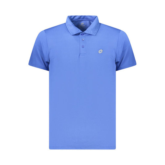 This Polo Shirt by Lotto for men in polyester blue & print presents a flawless silhouette, showcasing flawless detailing and a refined for a truly flawless aesthetic.