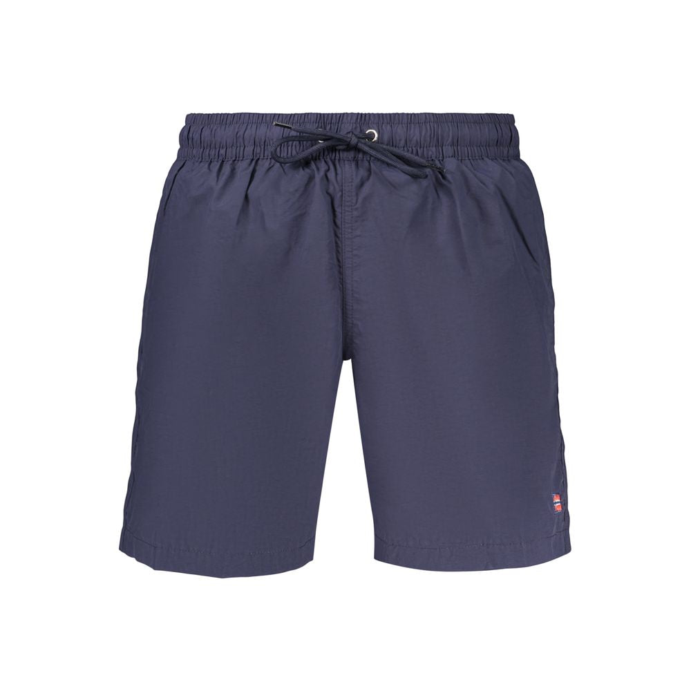 Swim Shorts by Norway 1963 for men in polyamide blue features a resort ready silhouette, perfectly capturing the resort ready aesthetic of Men's Polyamide Swim Shorts with a resort ready finish.