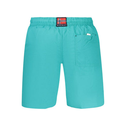 Swim Shorts by Norway 1963 for men in polyamide blue features an glamourous silhouette from the Men's Polyamide Swim Shorts collection, highlighting a refined fit and glamourous cut for a premium poolside look.