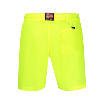 Swim Shorts by Norway 1963 for men in polyamide yellow presents a beach chic silhouette from the Men's Polyamide Swim Shorts collection, showcasing a beach chic cut for a refined poolside look.