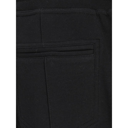 Jogger Sweatpants by Brunello Cucinelli for men in polyamide silk cotton & capra leather black features an kinetic relaxed-fit & regular-fit and long with a , showcasing high-performance seamless for an kinetic look.