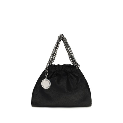 Mini Shoulder Bag by Stella McCartney for women in polyester black & signature features a effortless chic silhouette with a secure snap & magnetic, ample , and versatile shoulder-strap & handle for a effortless chic finish.