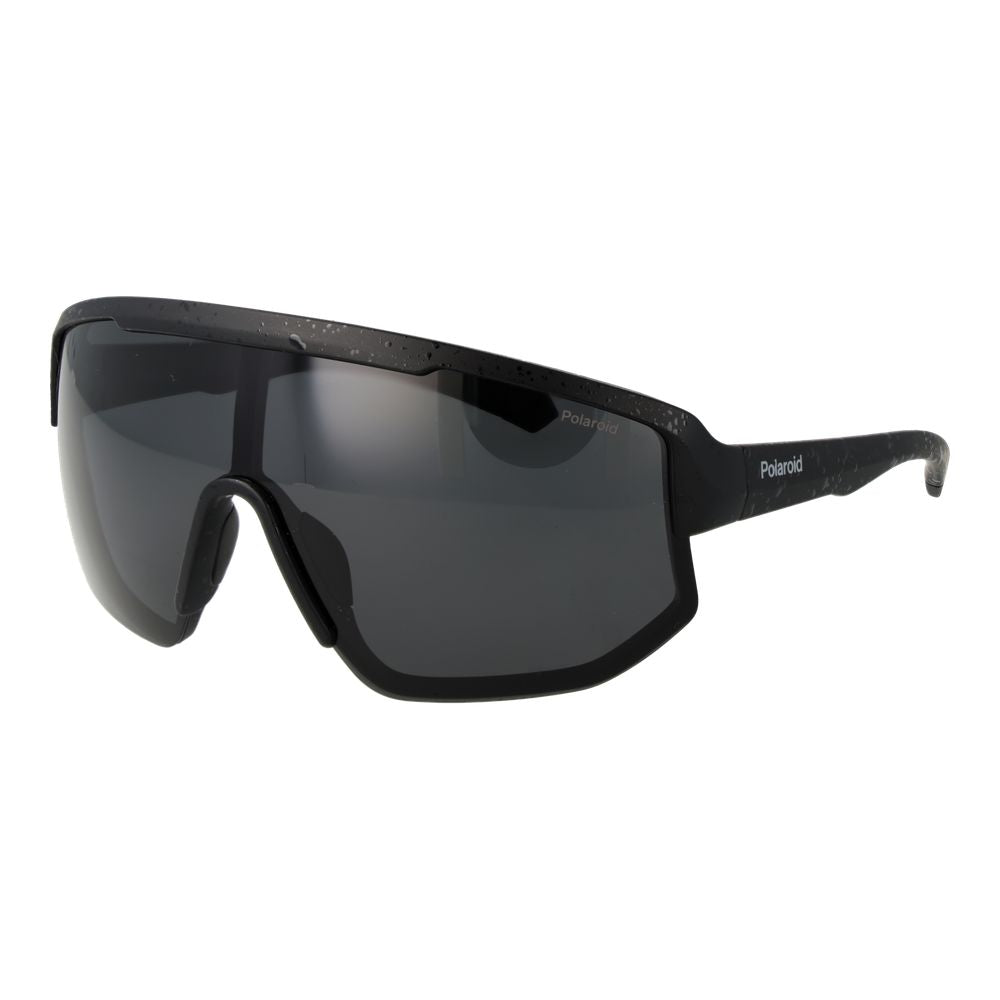 Polaroid Mono-Lens Polarized Dark-Tint Polycarbonate Sunglasses - Black