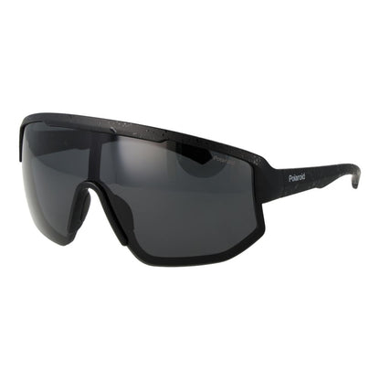 Polaroid Mono-Lens Polarized Dark-Tint Polycarbonate Sunglasses - Black