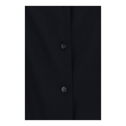 Dress Shirt by Gucci for women in silk chiffon black features an polished silhouette, showcasing a sophisticated and detail for a truly polished finish.