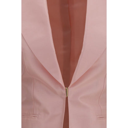 Jacket by Gucci for women in silk multicolor & pink presents a authentic silhouette, artfully detailed with a authentic and functional pockets for a premium authentic finish.