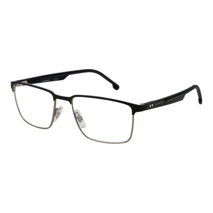 Eyeglasses Frames by Carrera for men in black showcases a refined full-frame frame design with a refined black coloured frame finish for a refined and sophisticated look.