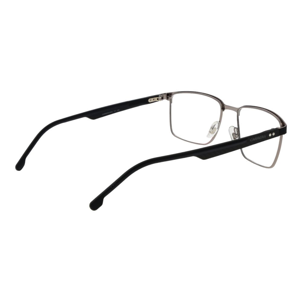 Eyeglasses Frames by Carrera for men in black showcases a refined full-frame frame design with a refined black coloured frame finish for a refined and sophisticated look.