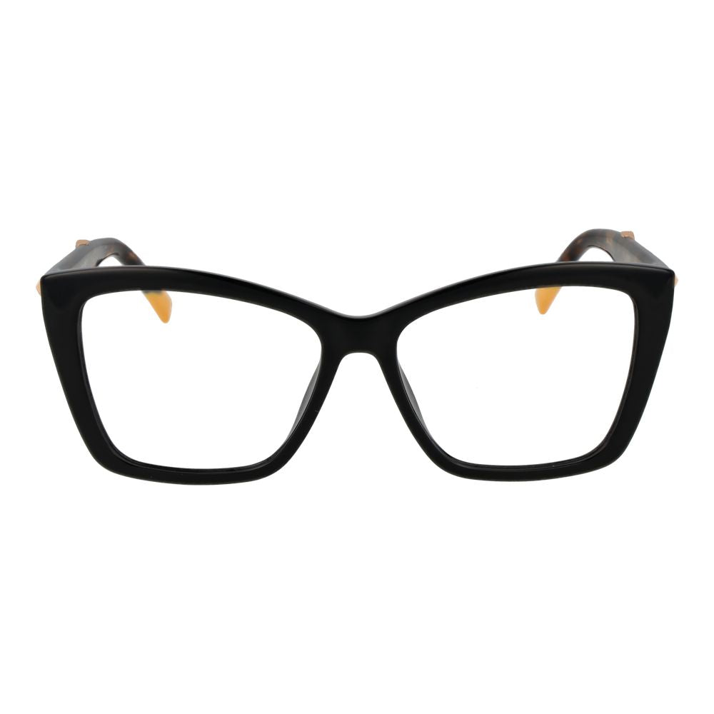 Eyeglasses Frames by Missoni for women in and black showcases a refined silhouette, detailed with a black coloured frame finish and a sophisticated full-frame frame design.
