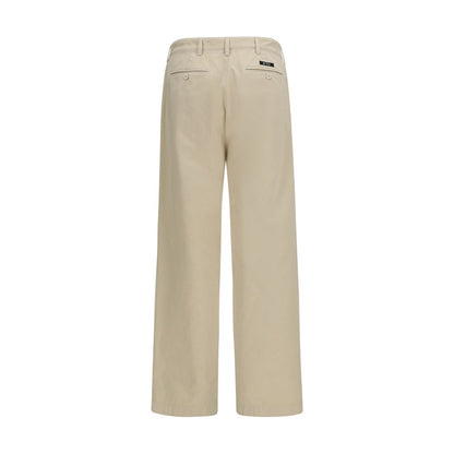 Jeans by Prada for men in denim cotton beige features an sophisticated and straight-leg & regular-fit with a precise long, creating a sophisticated and sophisticated silhouette.