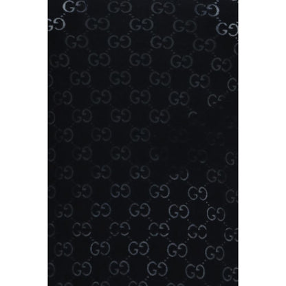 Activewear T-Shirt by Gucci for women in cotton polyester black & patterned presents a kinetic silhouette, showcasing the kinetic and alongside functional for a premium, athletic look.
