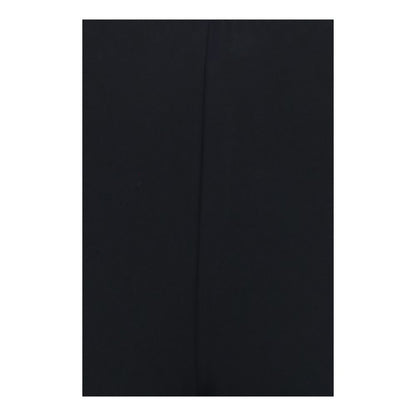 Trousers by Gucci for women in viscose black features a artisanal silhouette, showcasing a sophisticated flared & regular-fit with a long and for a artisanal finish.