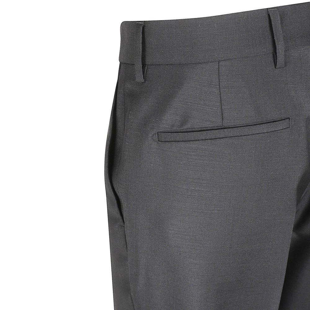 Prada Gray Wool Dress Pants