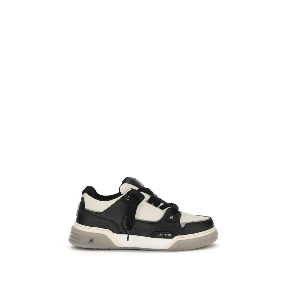 Sneakers by Represent for men in tu & bos taurus grained calf leather multicolor features an fashionable silhouette, showcasing the premium Men's Low Top TU & Bos Taurus Grained Calf Leather Sneakers in a fashionable low-top style that offers a fashionable finish for refined style.