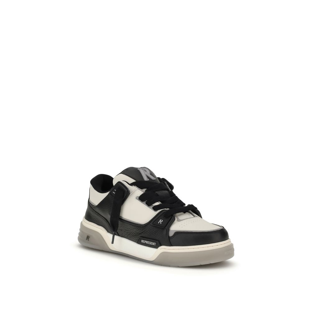 Sneakers by Represent for men in tu & bos taurus grained calf leather multicolor presents a impeccable silhouette as Men's Low Top TU & Bos Taurus Grained Calf Leather Sneakers, expertly defined by a impeccable low-top style for a impeccable, high-fashion look.