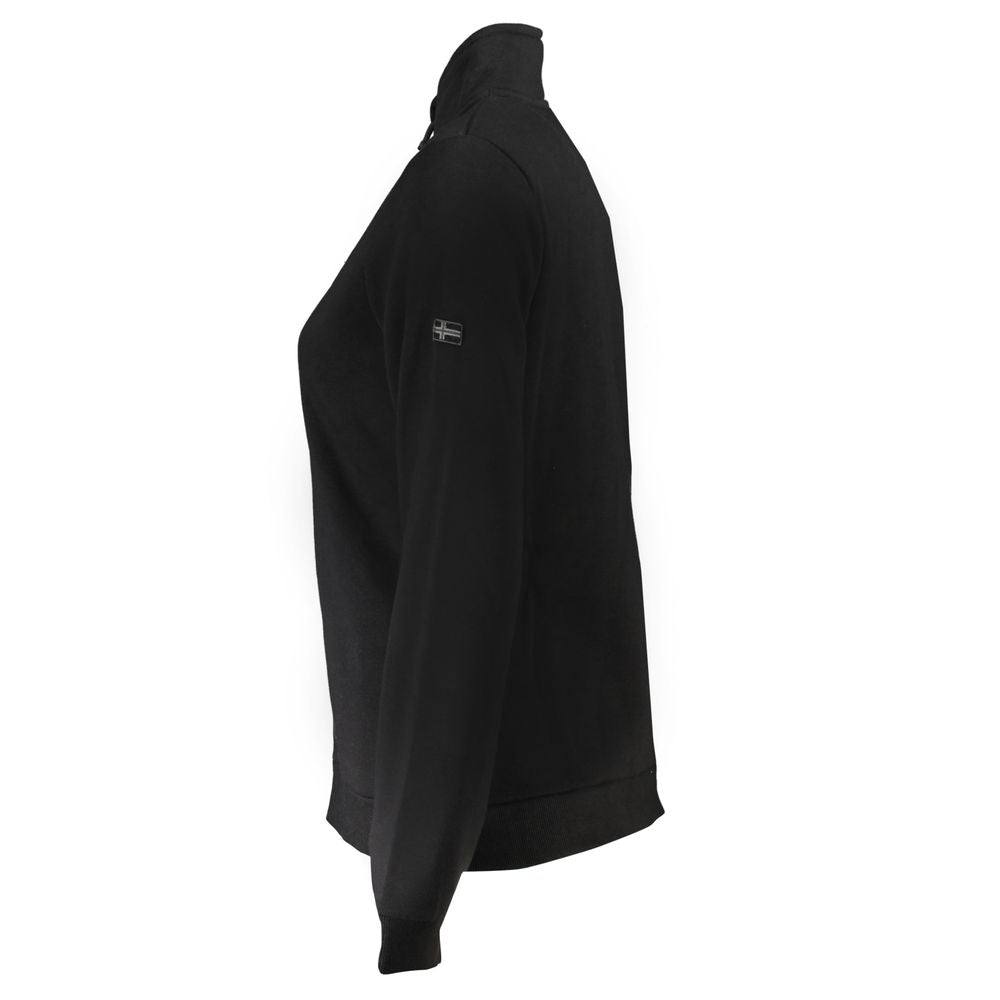 Sweatshirt by Norway 1963 for women in cotton polyester black features a unrivaled silhouette with a refined and unrivaled detailing for a sophisticated look.