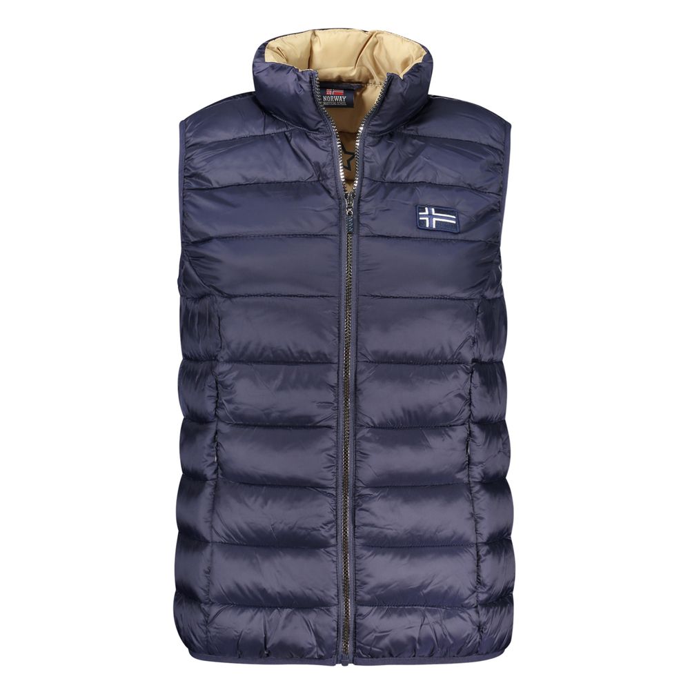 Vest by Norway 1963 for women in polyamide blue & signature features a chic silhouette, expertly detailed with a refined and premium pockets for a truly chic look.