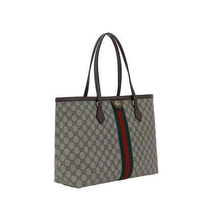 Shoulder Handbag by Gucci for women in polyester polyurethane leather & cotton multicolor, jacquard & print presents a ornamental silhouette, showcasing a secure , ample , and versatile shoulder-strap & handle for a ornamental finish.