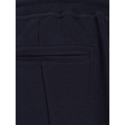 Jogger Sweatpants by Brunello Cucinelli for men in polyamide silk cotton & capra leather blue features an dynamic relaxed-fit & regular-fit with long, , and functional seamless for an dynamic silhouette.