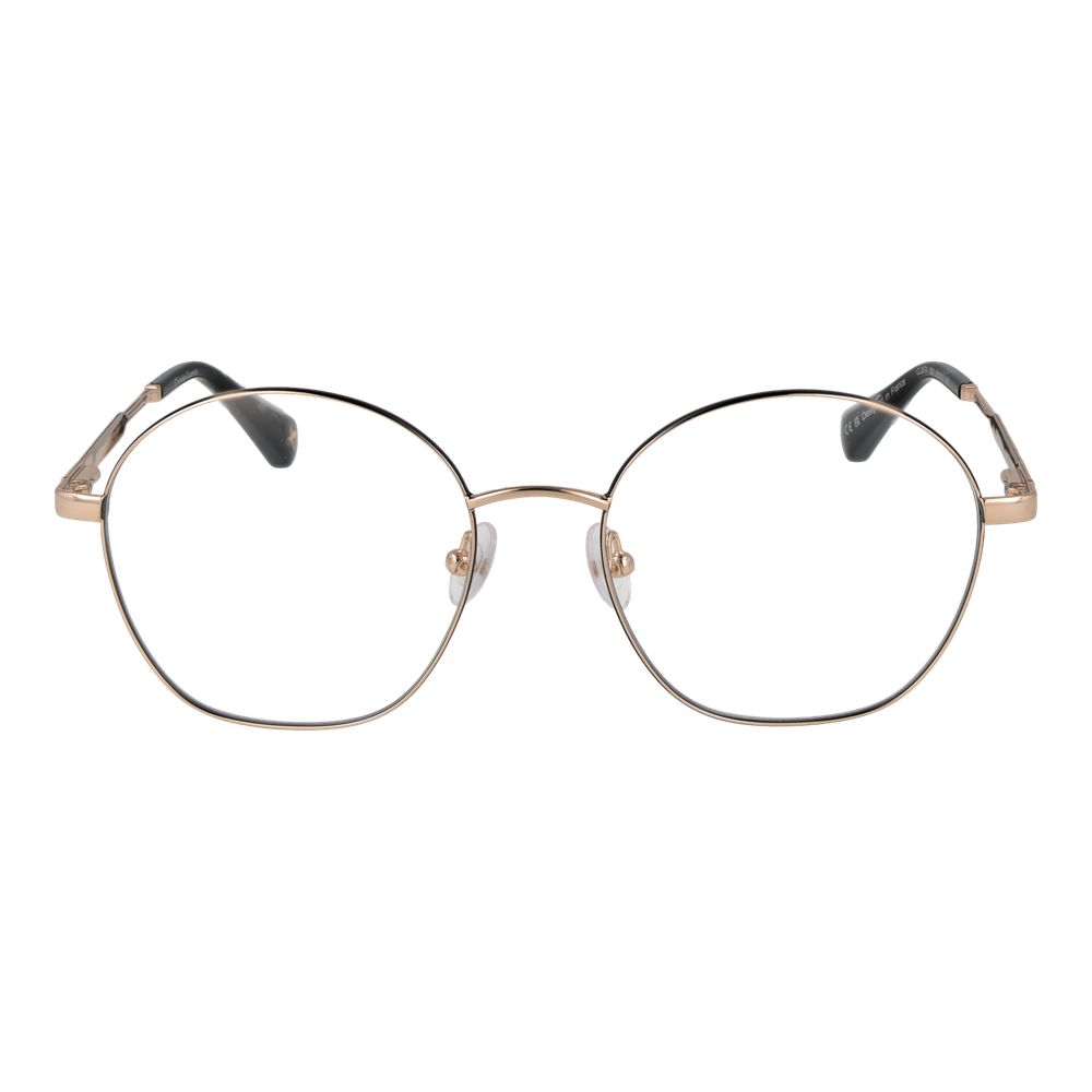 Eyeglasses Frames by Christian Lacroix for women in stainless steel beige features a refined silhouette, showcasing a refined beige coloured frame and full-frame frame design for a sophisticated, premium look.
