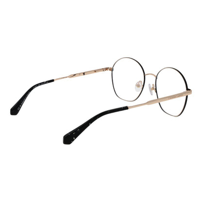 Eyeglasses Frames by Christian Lacroix for women in stainless steel and beige showcases a refined silhouette, detailed with a beige coloured frame finish and a sophisticated full-frame frame design.