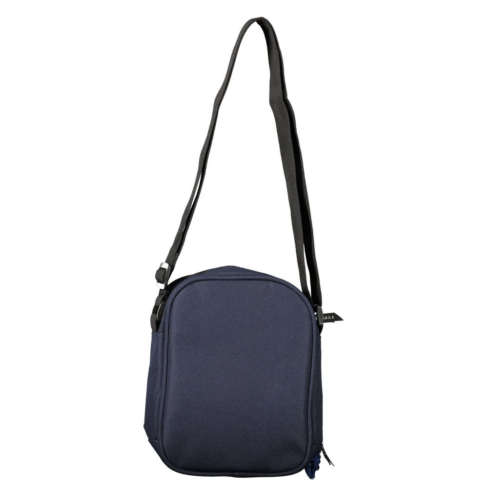 Crossbody Shoulder Bag by North Sails for men in polyester blue presents a statuesque silhouette, showcasing a secure zipper and statuesque built-in-compartments & external-pockets with versatile crossbody-strap, shoulder-strap & adjustable-strap for a sophisticated look.