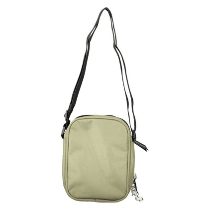 2-in-1 Shoulder & Crossbody Bag by North Sails for men in polyester green features a stately silhouette, showcasing a secure zipper, ample built-in-compartments & external-pockets, and stately crossbody-strap, shoulder-strap & adjustable-strap for a stately finish.