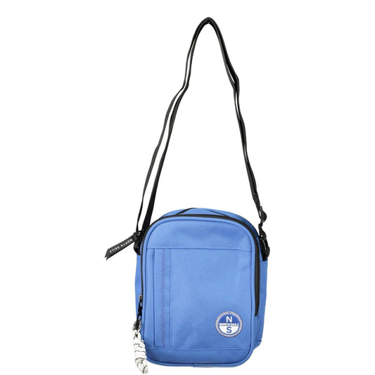 2-in-1 Shoulder & Crossbody Bag by North Sails for men in polyester blue features a stately silhouette, showcasing a secure zipper, ample built-in-compartments & external-pockets, and stately crossbody-strap, shoulder-strap & adjustable-strap for a stately finish.
