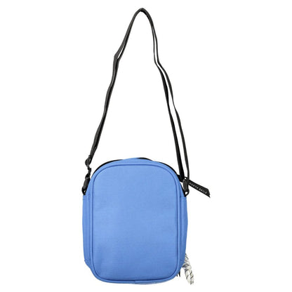2-in-1 Shoulder & Crossbody Bag by North Sails for men in polyester blue features an effortlessly chic silhouette with a secure zipper, ample built-in-compartments & external-pockets, and versatile crossbody-strap, shoulder-strap & adjustable-strap for effortlessly chic everyday luxury.