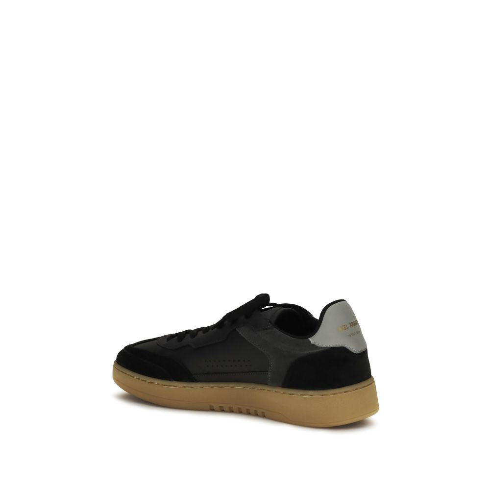 Sneakers by Axel Arigato for men in bos taurus calf suede leather black & signature presents a impeccable silhouette as Men's Low Top Bos Taurus Calf Suede Leather Sneakers, expertly defined by a impeccable low-top style for a impeccable, high-fashion look.