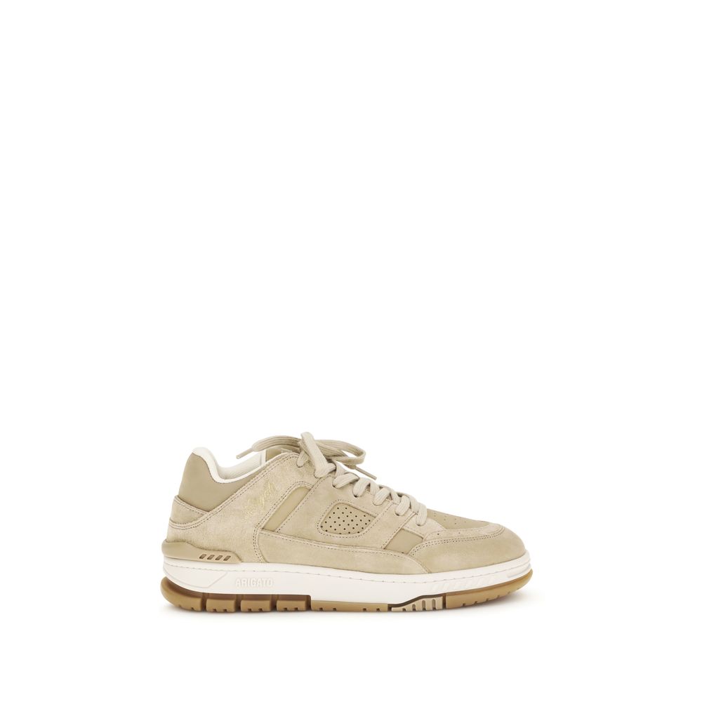 Athletic Sneakers by Axel Arigato for men in polyester & bos taurus calf leather beige showcases an impeccable silhouette, defined by an impeccable basketball style design that perfectly captures the essence of the Men's Basketball Polyester & Bos Taurus Calf Leather Athletic Sneakers.