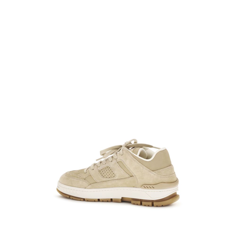 Athletic Sneakers by Axel Arigato for men in polyester & bos taurus calf leather beige features an timeless silhouette from the Men's Basketball Polyester & Bos Taurus Calf Leather Athletic Sneakers collection, showcasing a timeless basketball style for a timeless look.