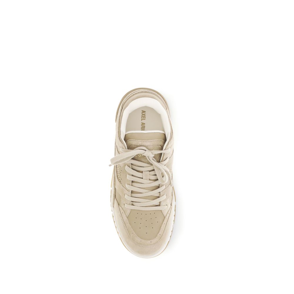 Athletic Sneakers Axel Arigato men polyester & bos taurus calf leather beige featuring a avant-garde Men's Basketball Polyester & Bos Taurus Calf Leather Athletic Sneakers design with a avant-garde basketball style for a refined finish.