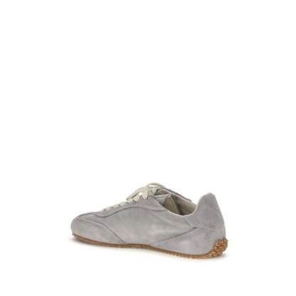 Sneakers by Axel Arigato for men in bos taurus calf suede leather gray features an fashionable silhouette, showcasing the premium Men's Low Top Bos Taurus Calf Suede Leather Sneakers in a fashionable low-top style that offers a fashionable finish for refined style.