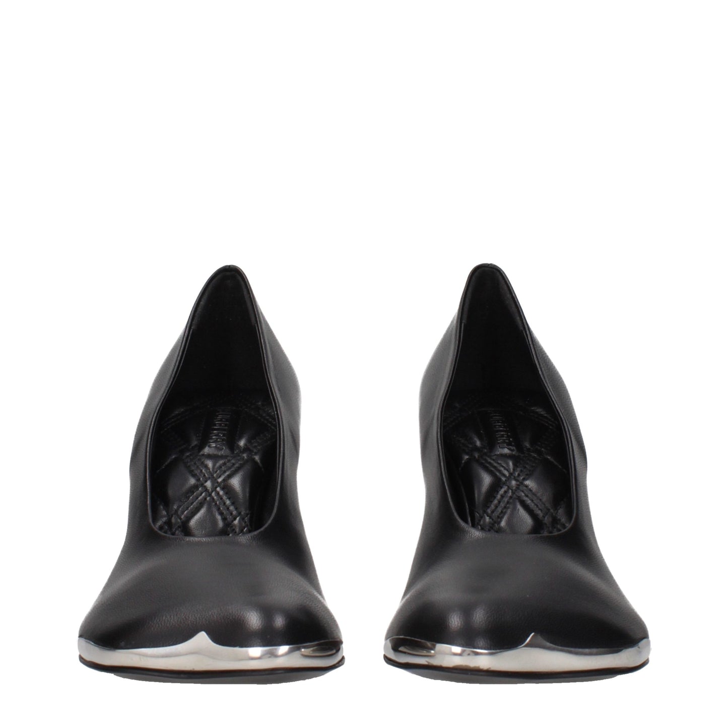 High-Heel Pumps Heels by Burberry for women in leather and black showcases a effortlessly elegant silhouette as Women's Leather High-Heel Pumps Heels, featuring a effortlessly elegant high-heel and a effortlessly elegant for an elegant look.
