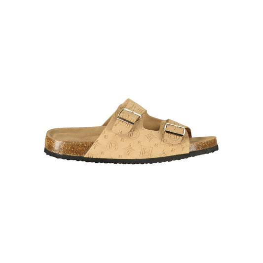 Flat Sandals by Laura Biagiotti for women in polyurethane beige & signature features an statuesque Women's Polyurethane Flat Sandals silhouette with a refined flat and elegant .