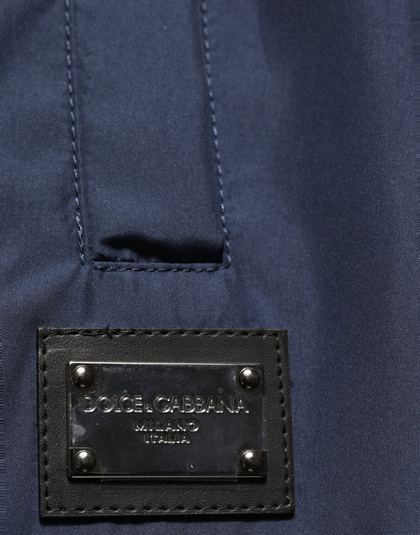 Dolce & Gabbana Dark Blue Polyester Jogger Sweatpants Pants