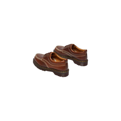 Shoes by Dr. Martens for men in leather & rubber brown & yellow showcases a timeless Men's Leather & Rubber Shoes aesthetic, defined by its timeless and elegant .