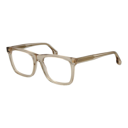 Eyeglasses Frames by Victoria Beckham for women in metal and beige showcases an refined full-frame frame design featuring a sophisticated beige coloured frame for an refined and refined aesthetic.