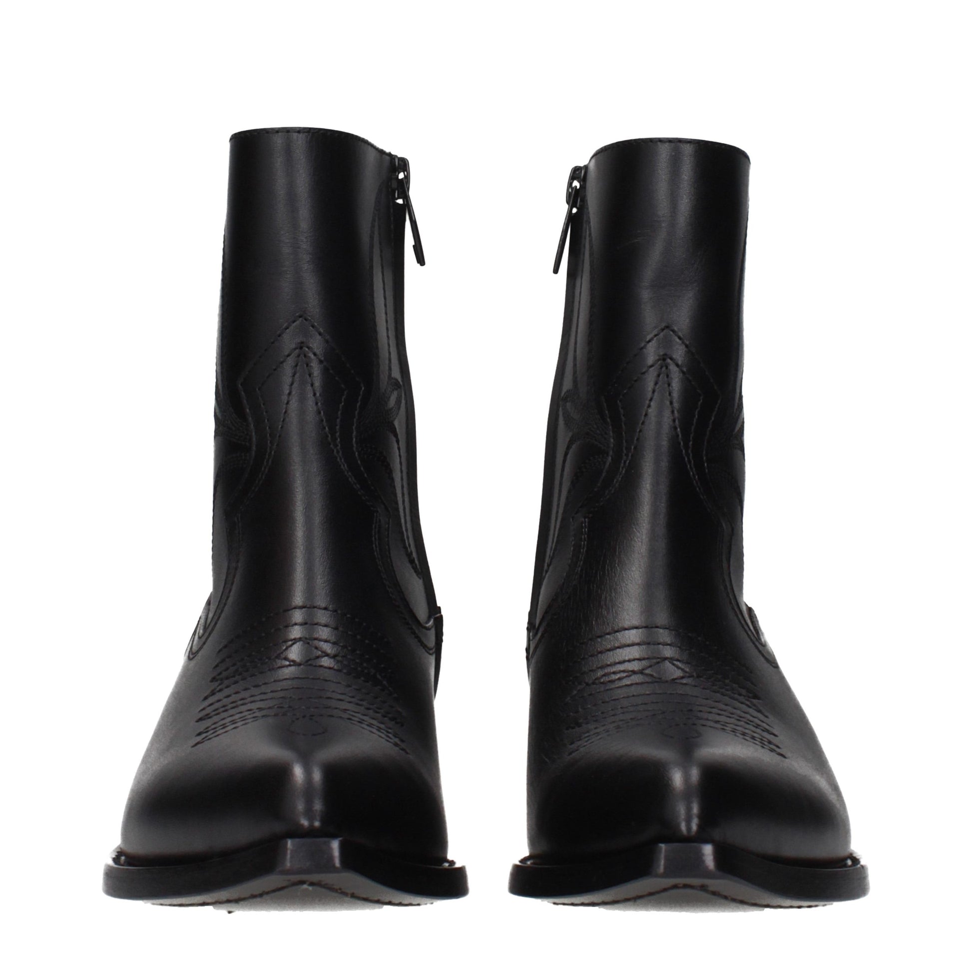 Ankle Boots by Celine for women in leather black showcases a ergonomic silhouette from the Women's Leather Ankle Boots collection, featuring a ergonomic and a ergonomic .