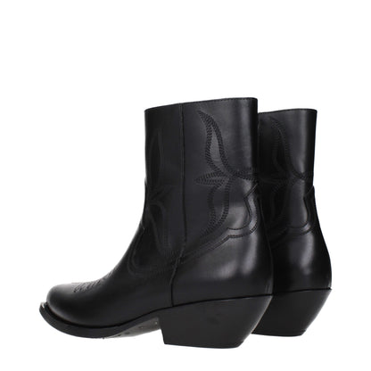 Ankle Boots by Celine for women in leather black showcases a ergonomic silhouette from the Women's Leather Ankle Boots collection, featuring a ergonomic and a ergonomic .