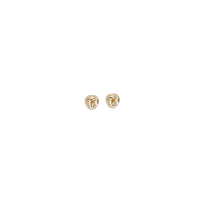 Earrings by Self-Portrait for women in rubber & fabric gold showcases a captivating silhouette, featuring an captivating drop stud from the Women's Drop Stud Gold Brass Earrings collection for a captivating finish.